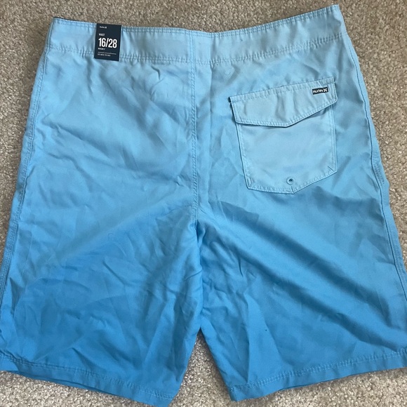 NWT Hurley kids Blue Swim Shorts - Picture 2 of 5